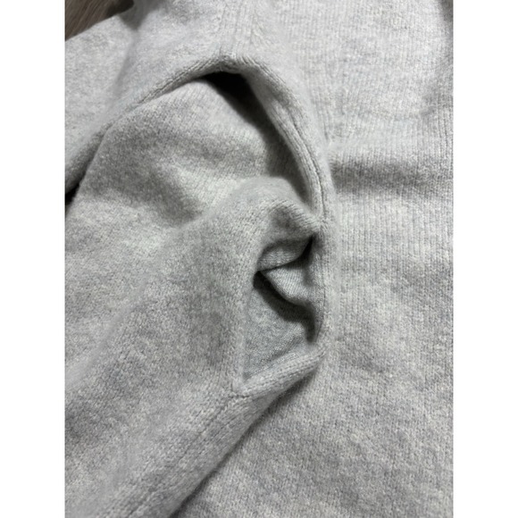 Kit And Ace Women's Chunky Cashmere Boyfriend Fit Long Sweater Comfy Gray S/M - Picture 8 of 10